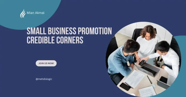 Small Business Promotion Credible Corners