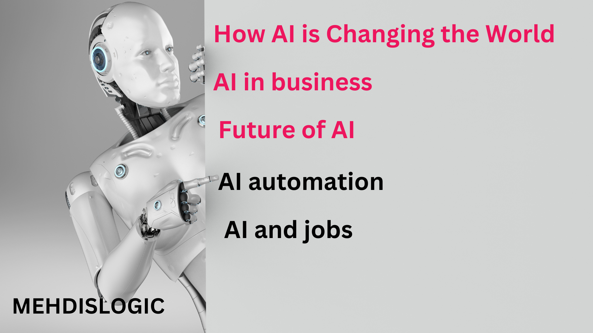 AI changing the world